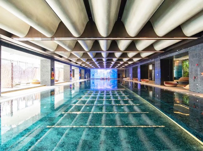 鄂州网站建设西安W酒店泳池